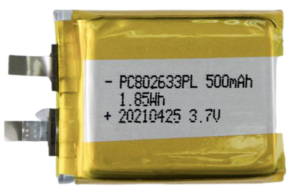 500mAh Lithium Polymer Battery