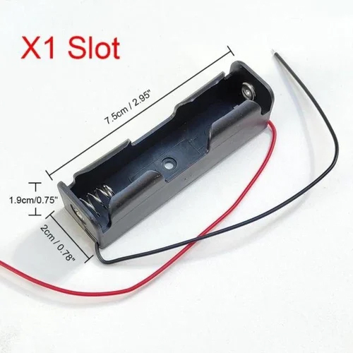Single Battery Holder For 18650